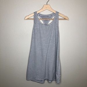 Athleta Striped Racerback Workout Tank Medium